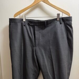2 Pairs Men’s Suit Pants - Size 40w/30l - Excellent Cond./only worn ONCE + shirt